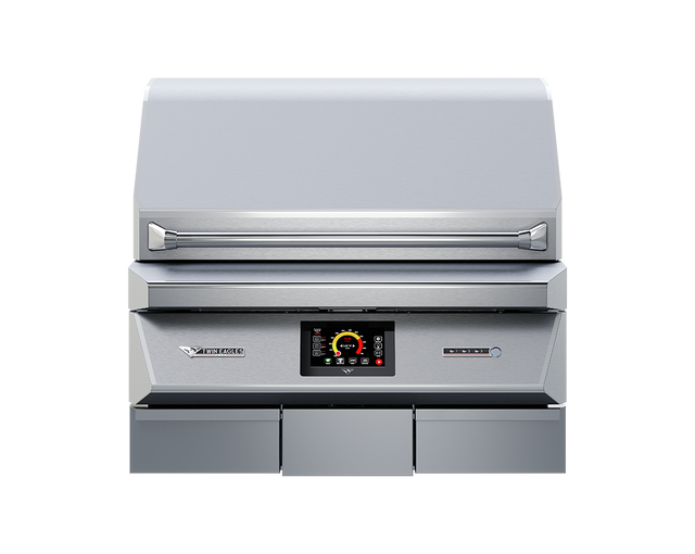 Twin Eagles Wi-Fi Controlled 36-Inch Built-In Stainless Steel Pellet Grill and Smoker