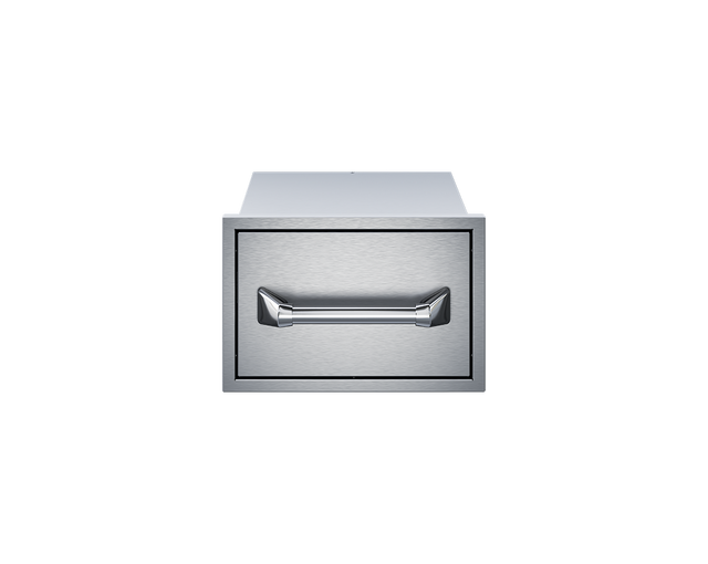 Twin Eagles 15-Inch Built-In Stainless Steel Paper Towel Drawer with Storage Tray - TEPT15SD-C