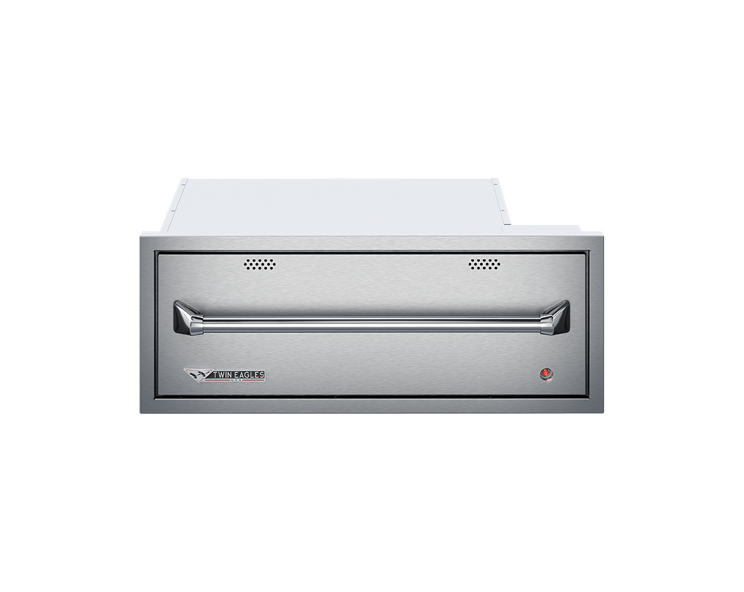 Twin Eagles 30-Inch Built-In 120V Electric Outdoor Warming Drawer