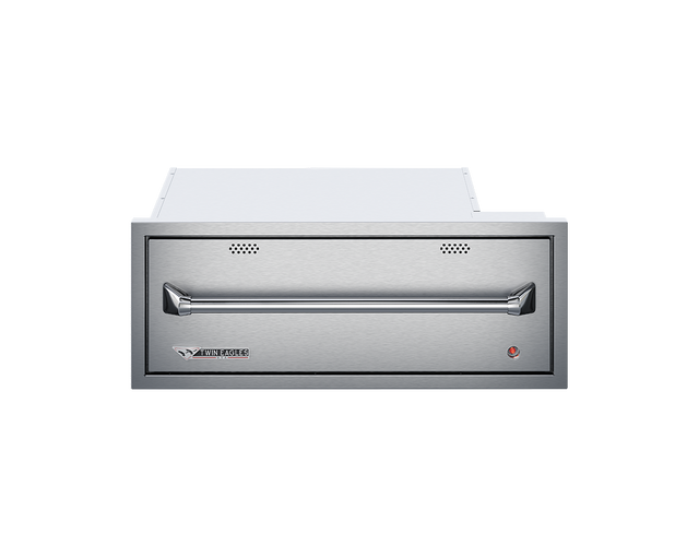 Twin Eagles 30-Inch Built-In 120V Electric Outdoor Warming Drawer