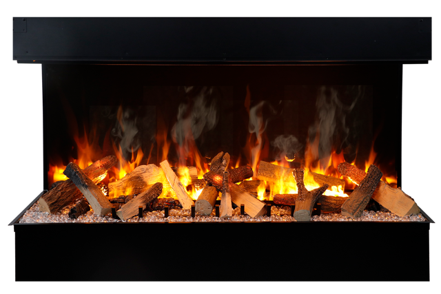 Amantii Signature TruView 55" 3-Sided Built-In Electric Fireplace