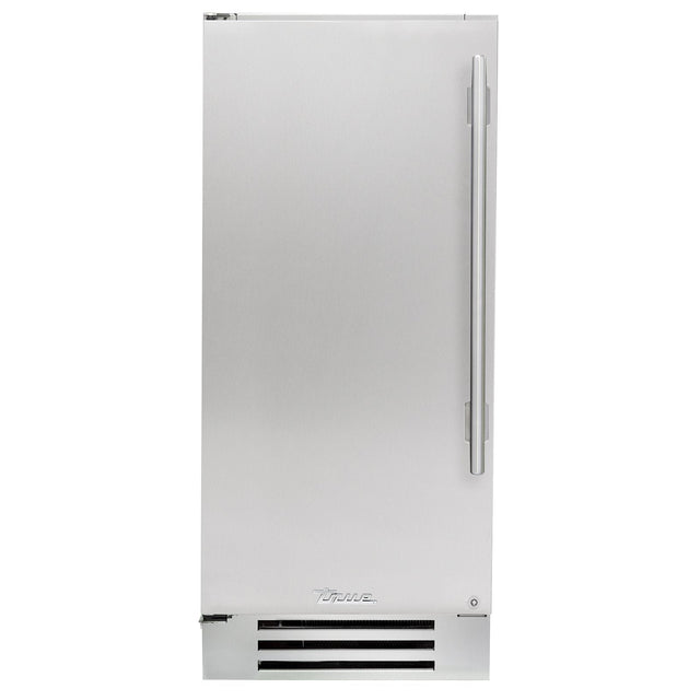 True 15-Inch Undercounter Refrigerator Stainless Steel Door with 2 Glass Shelves (Left Hinge) - TUR-15-L-SS-C