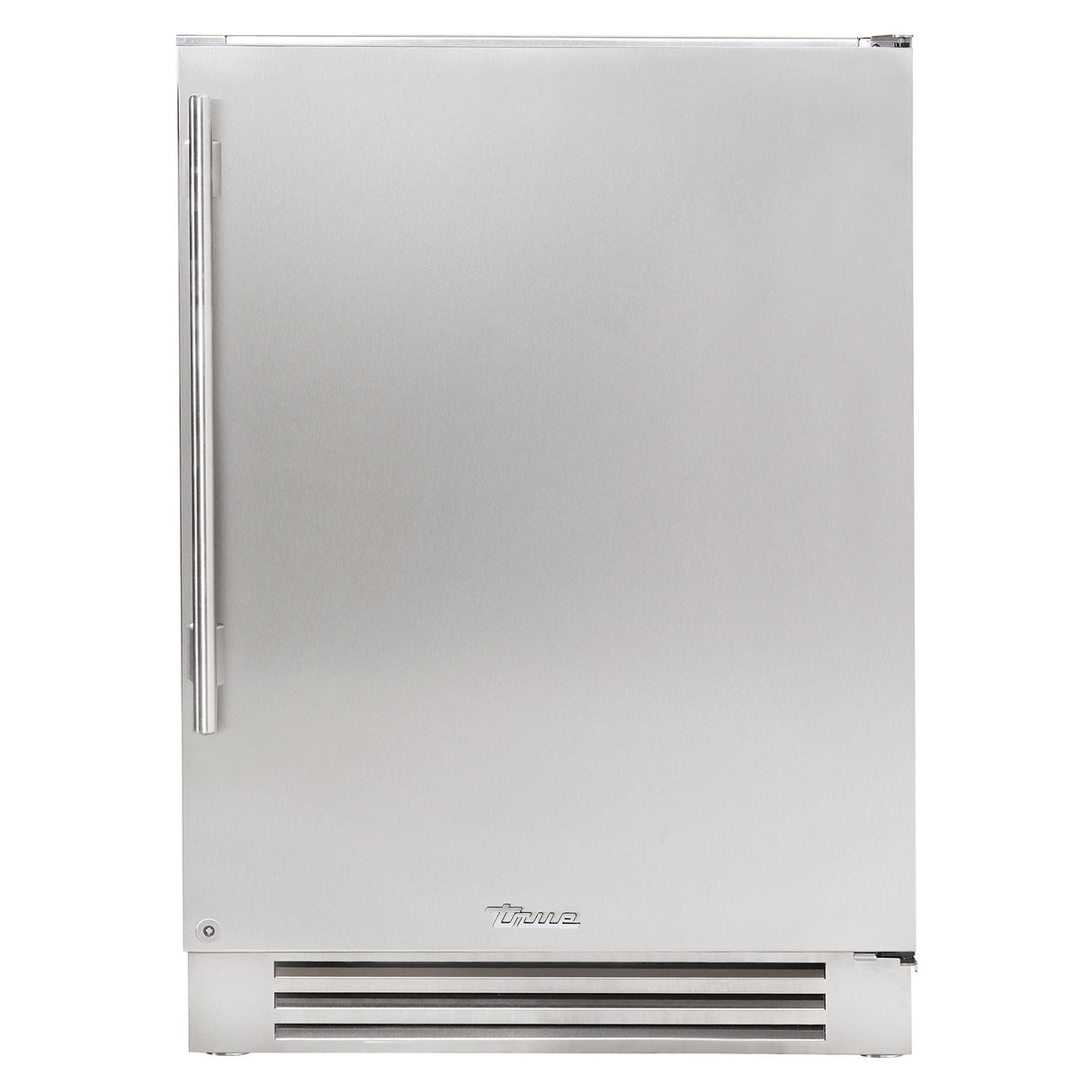 True 24-Inch ADA Height Refrigerator with Stainless Steel Door, 2 Black Wire Shelves (Right Hinge) - TURADA-24-RS-A-S