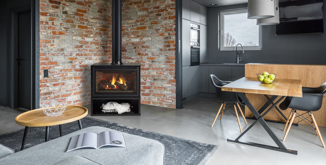 Majestic Trilliant 30 Free Standing Direct Vent Gas Fireplace | TRILLIANT30IL TRILLIANT30IN
