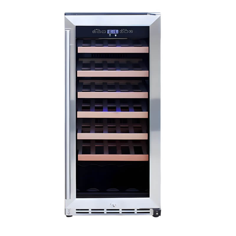 TrueFlame 15 Inch Outdoor Single Zone Wine Cooler - AMD-RFR-15W