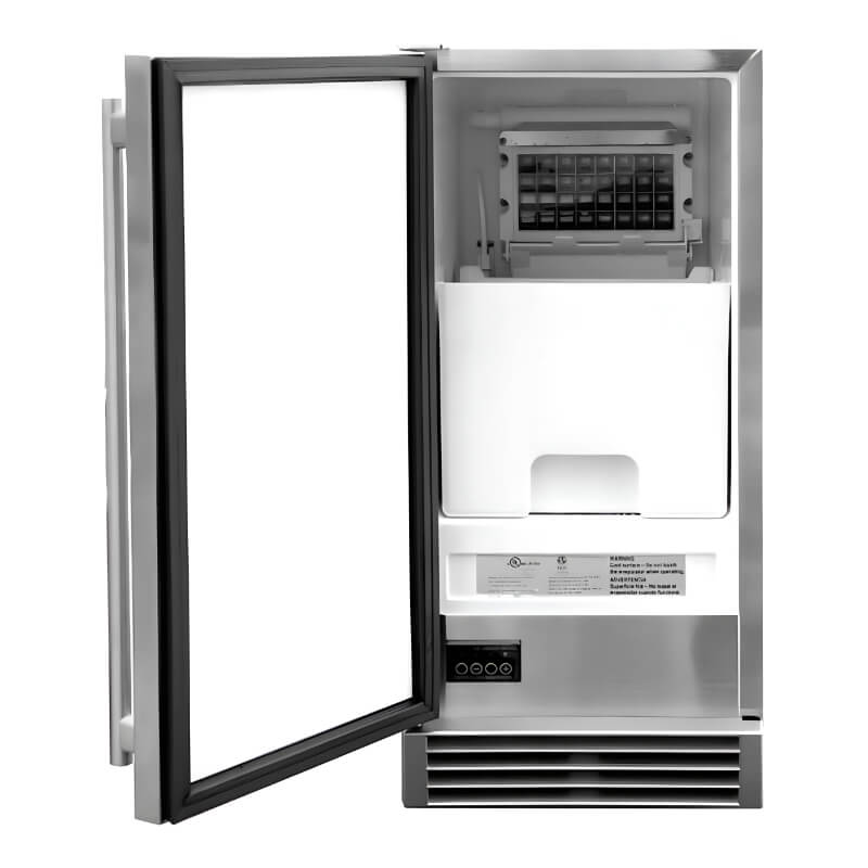 AMD 15-Inch 50 Lbs Capacity Outdoor Rated Ice Maker - AMD-IM-15N