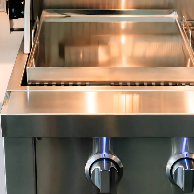 TrueFlame 14.5 Inch x 17.5 Inch Griddle Plate - TF-GP-18