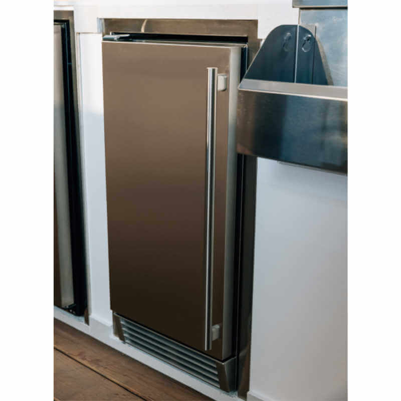 AMD 15-Inch 50 Lbs Capacity Outdoor Rated Ice Maker - AMD-IM-15N