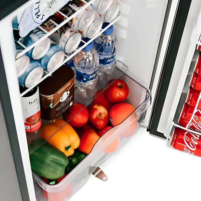 TrueFlame 22-Inch 4.1 Cu. Ft. Deluxe Compact Refrigerator - AMD-RFR-22D