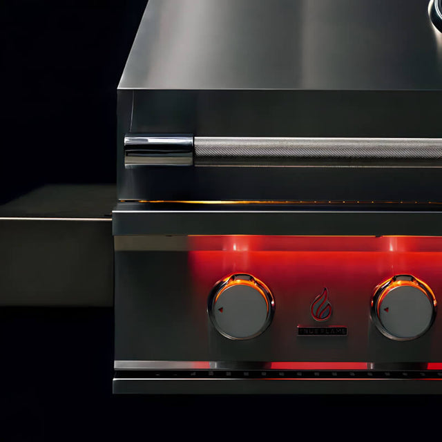 TrueFlame 32 Inch 4 Burner Freestanding Gas Grill