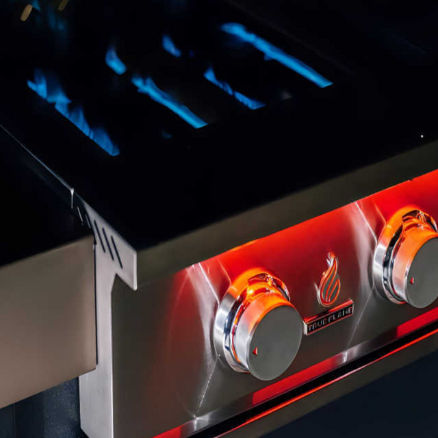 TrueFlame 32 Inch 4 Burner Built-In Gas Grill
