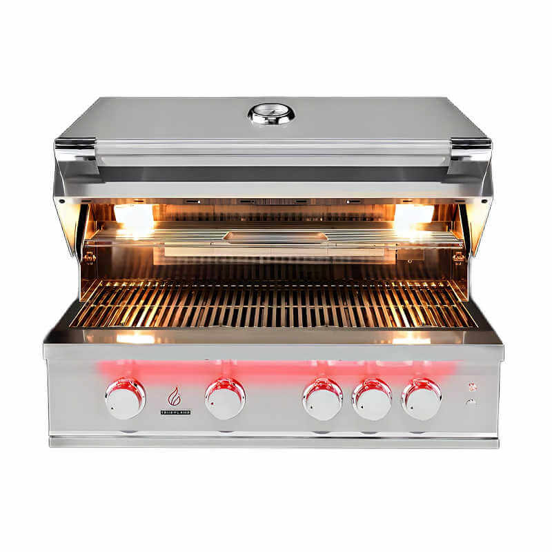 TrueFlame 32 Inch 4 Burner Built-In Gas Grill