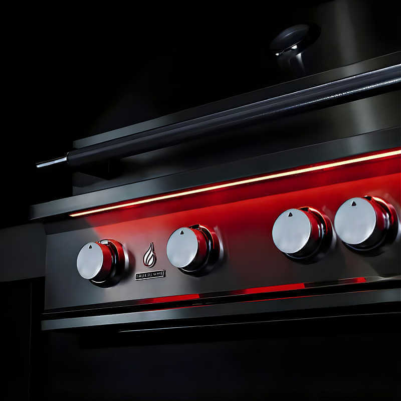 TrueFlame 32 Inch 4 Burner Built-In Gas Grill