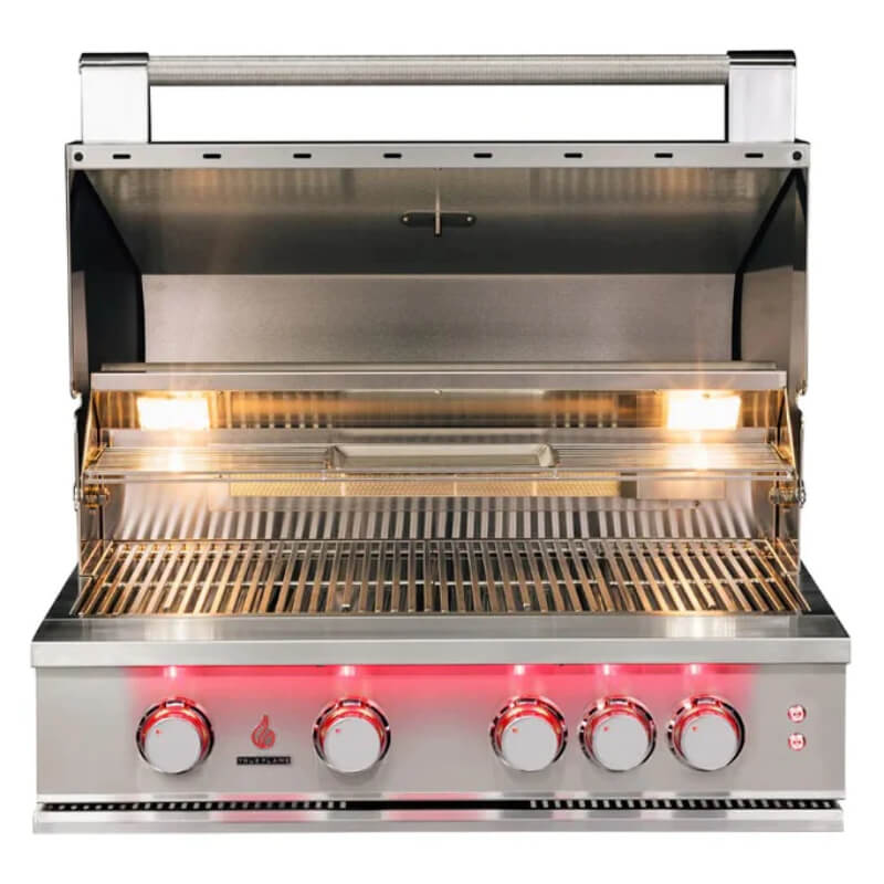 TrueFlame 32 Inch 4 Burner Built-In Gas Grill