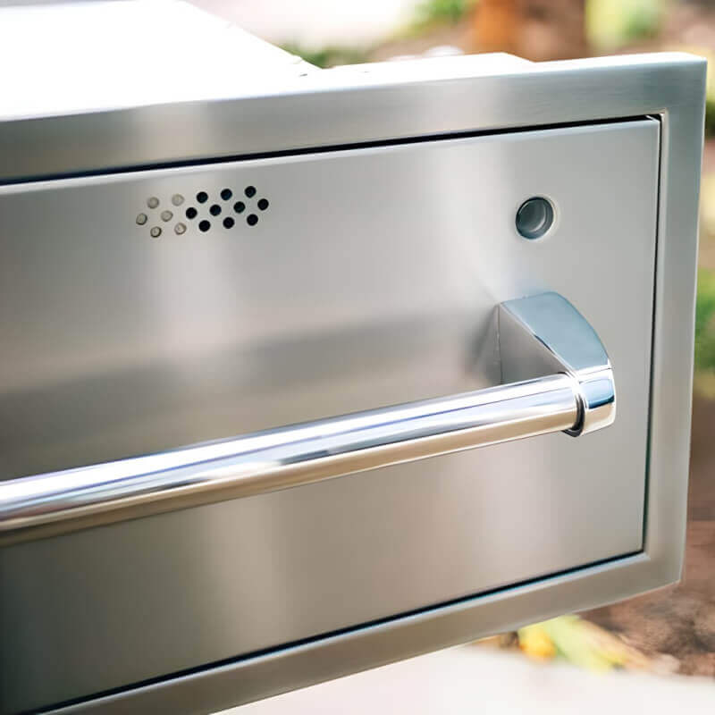 TrueFlame 36-Inch Built-In 120V Electric Outdoor Warming Drawer - TF-WD-36