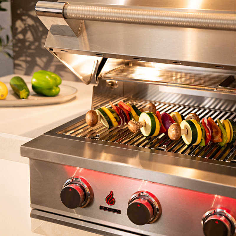TrueFlame 40 Inch 5 Burner Built-In Gas Grill