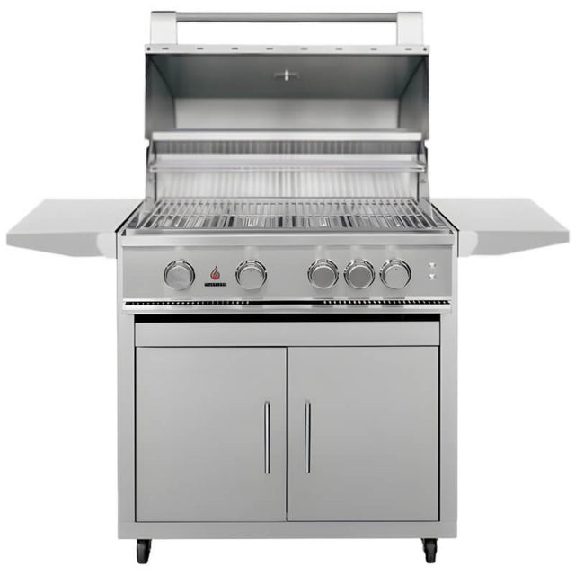 TrueFlame E Series 32 Inch 4 Burner Freestanding Gas Grill