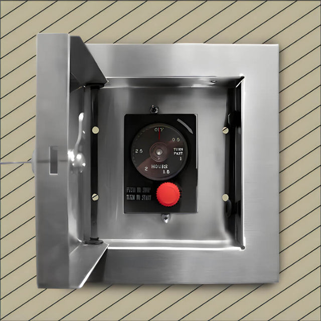 TrueFlame Gas Timer Locking Cabinet - TF-ESTOP-LC-KIT