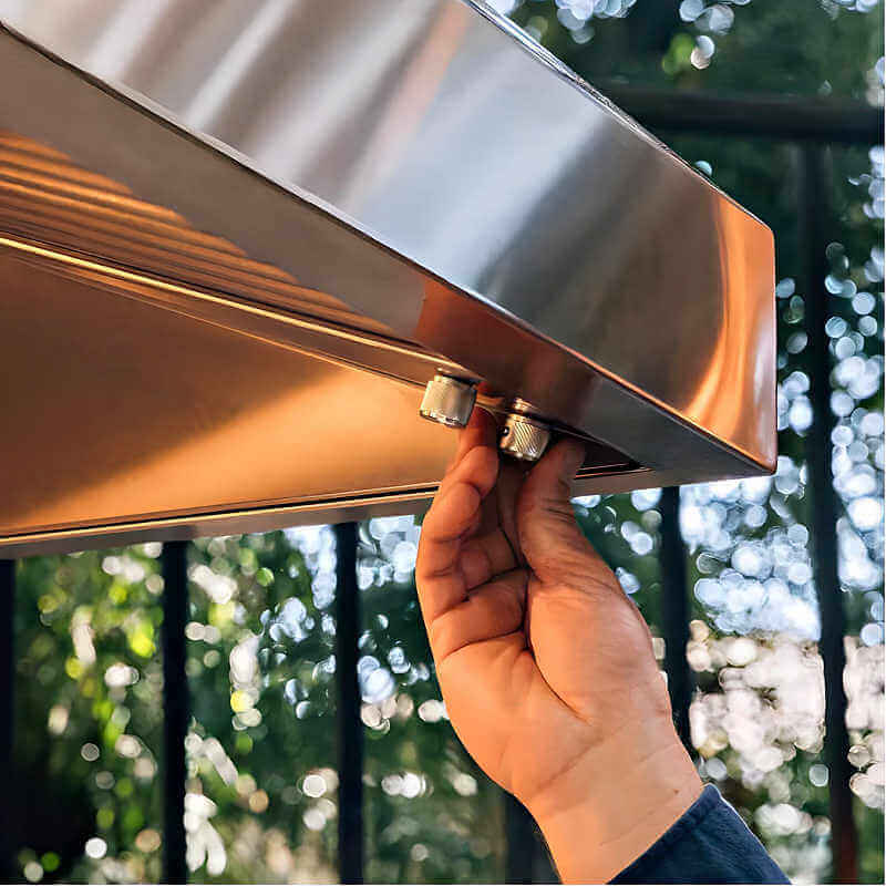 TrueFlame 60 Inch 2000 CFM Outdoor Rated Vent Hood - TF-VH-60