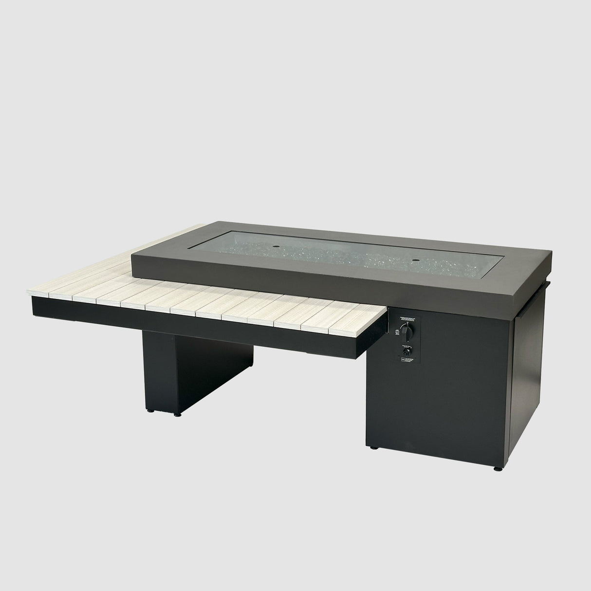 The Outdoor GreatRoom Uptown Linear Gas Fire Pit Table