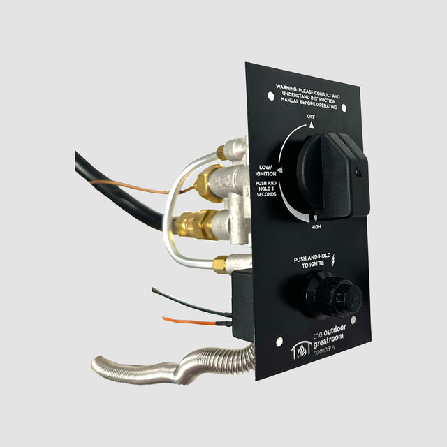 The Outdoor GreatRoom Crystal Fire Plus Control Panel - 6.38" x 3.5"
