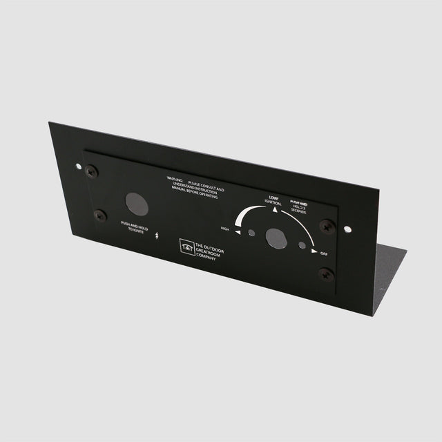 The Outdoor GreatRoom Crystal Fire Plus Do-It-Yourself Control Panel Kit - 7.5" x 2.75"