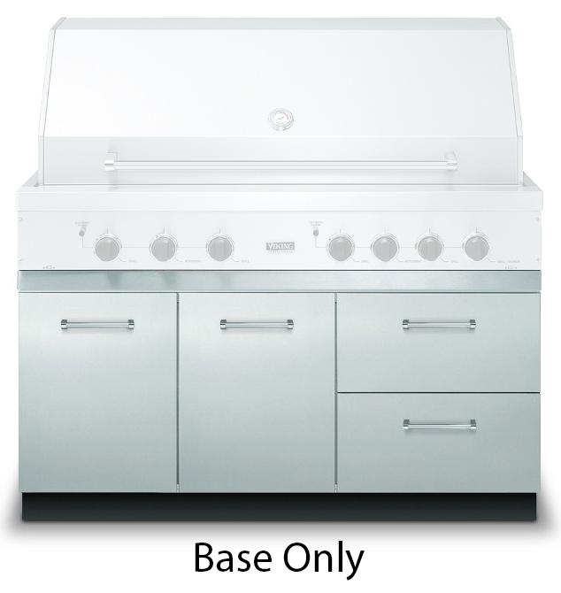 Viking | 54" Stainless Steel Grill Base Cabinet