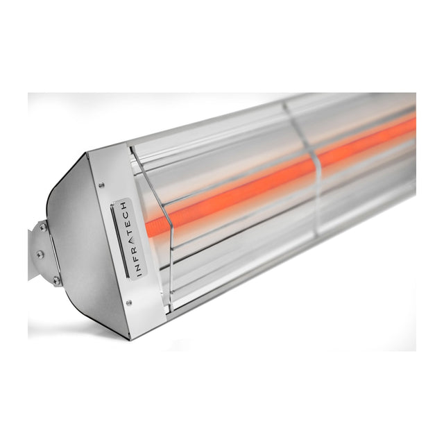 Infratech W-Series 33-Inch Single Element 240 Volt, 1500 Watt, 6.3 Amp Outdoor Heater in Stainless Steel - W1524SS