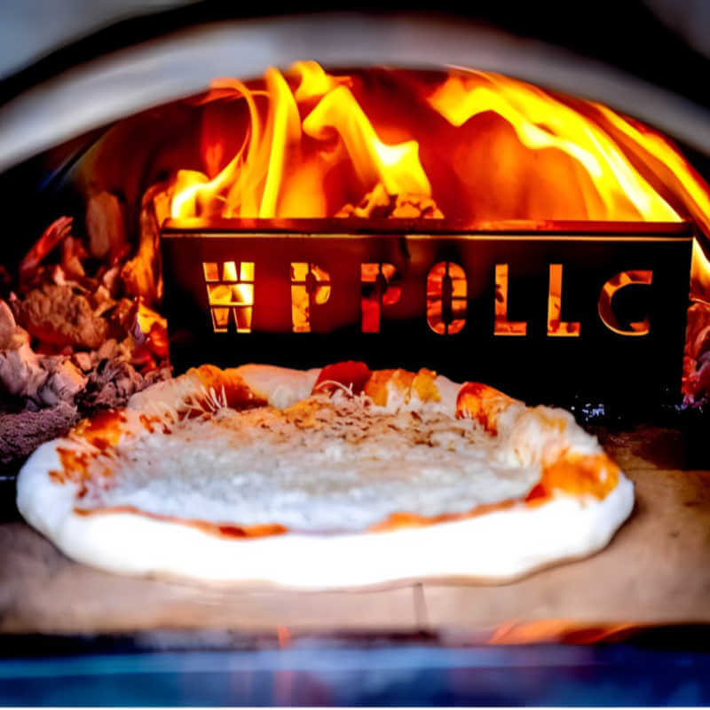 WPPO Karma 25 Inch Stainless Steel Wood-Fired Pizza Oven - WKK-01S-304