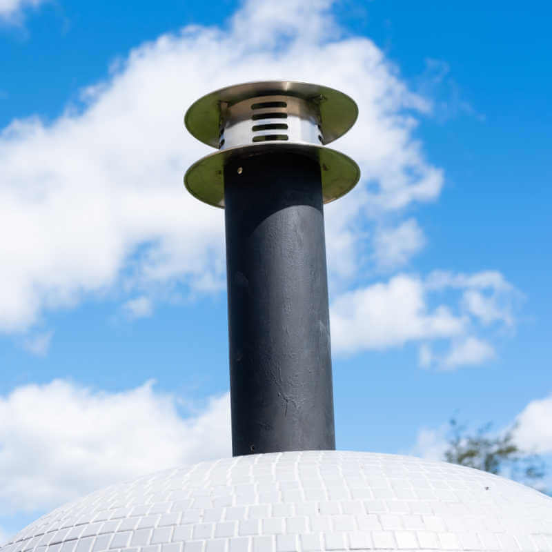 WPPO Lava Professional 40-Inch Digital Wood Fire Outdoor Pizza Oven - WKPM-D100