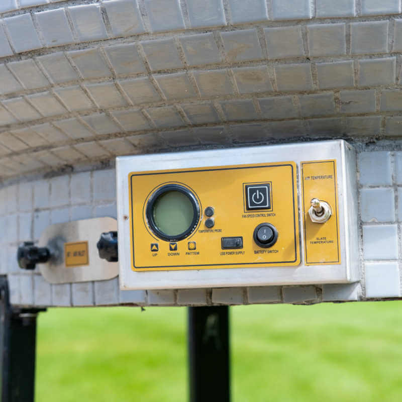 WPPO Lava Professional 48-Inch Digital Wood Fire Outdoor Pizza Oven - WKPM-D1200