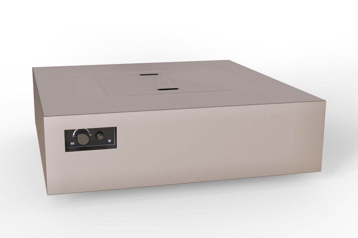 Warming Trends AON Powder-Coated Steel Square Fire Table