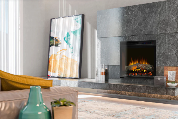 Dimplex Nova 23" Multi-Fire XHD Plug-in Electric Firebox - With Logs, XHD23L