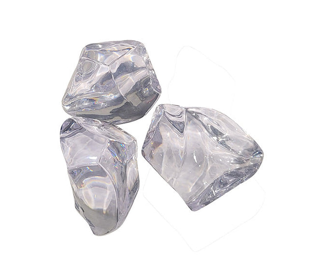 Dimplex X-Large Clear Acrylic Crystals ember bed media XLACR-CLR
