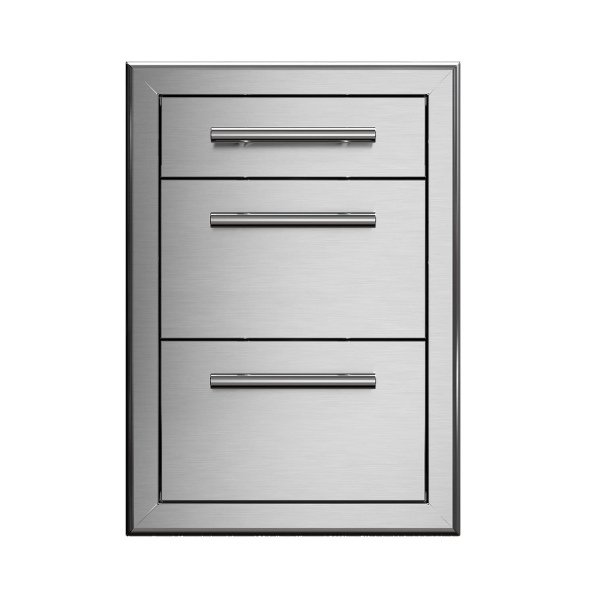 XO PRO-GRADE LUXURY 20" Stainless Steel Triple Drawer