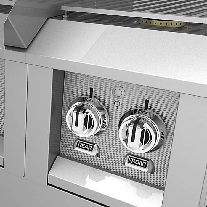 Hestan Deluxe 42-Inch Natural Gas Grill W/ Sear Burner, Rotisserie & Double Side Burner