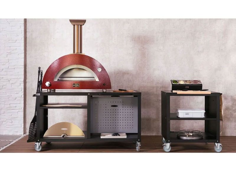 Alfa Cooking Station 80 with Stainless Steel Countertop