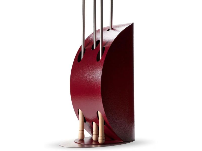 Alfa Vela Pizza Peel Holder - Ruby Red