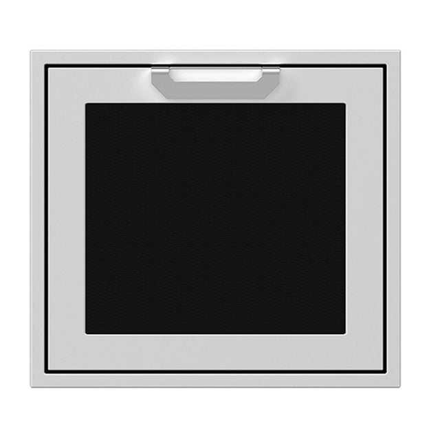 Hestan AGADR24BK 24 in single access door, Stealth finish