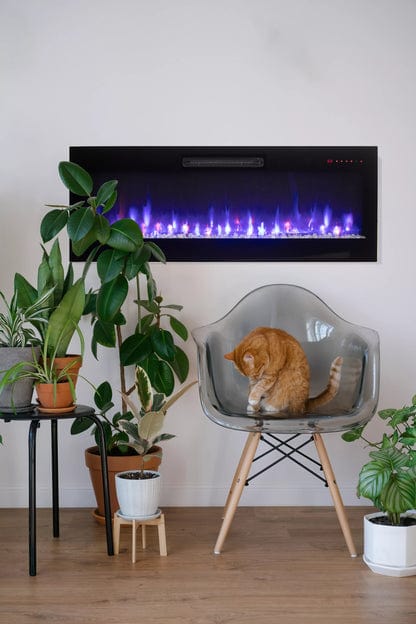 Amantii Fire & Ice Evolution 36-Inch Linear Electric Fireplace EVO3620