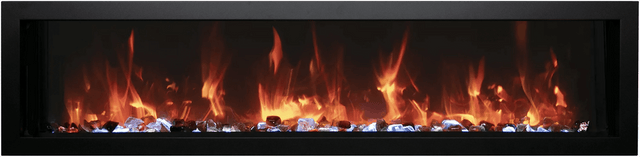 Amantii Panorama Xtraslim Lumina 50" Indoor/Outdoor Electric Fireplace