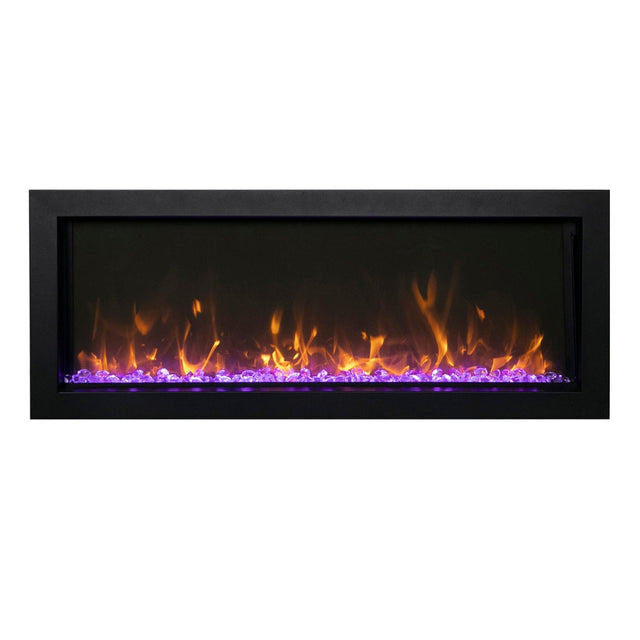 Amantii Panorama Slim Lumina 40" Indoor/Outdoor Electric Fireplace