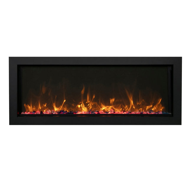 Amantii Panorama Slim Lumina 40" Indoor/Outdoor Electric Fireplace