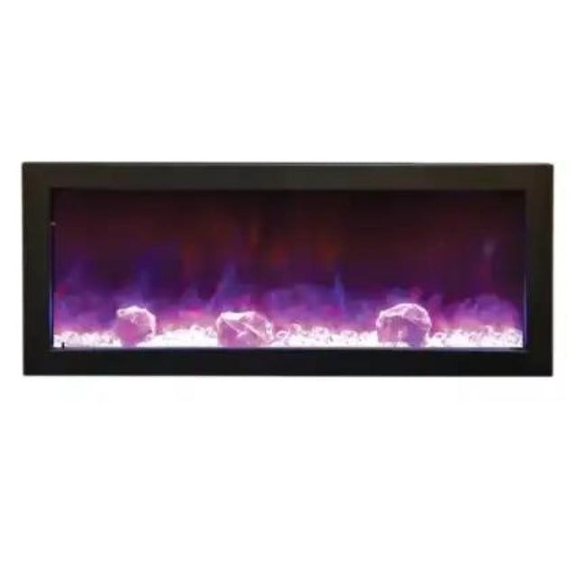 Amantii Panorama Slim Lumina 40" Indoor/Outdoor Electric Fireplace