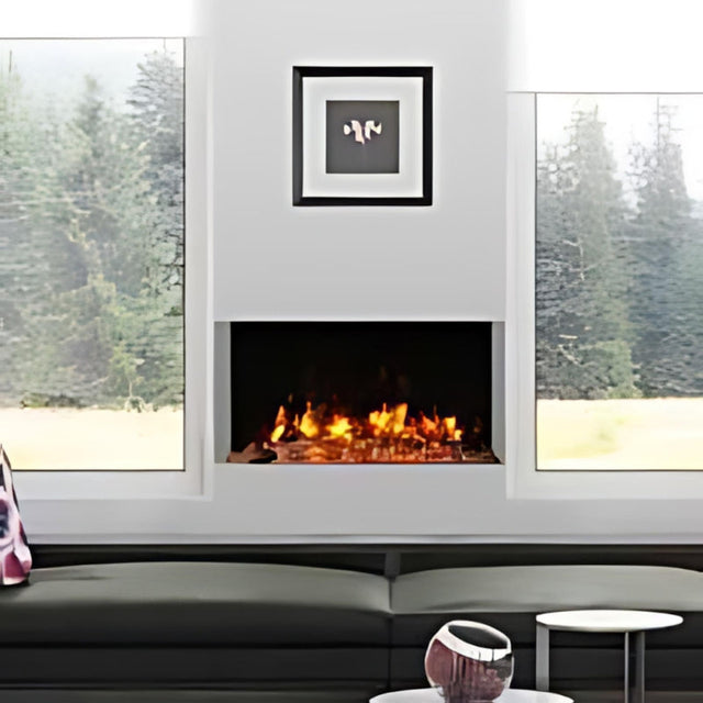 Amantii Tru-View Slim 30 three-sided electric fireplace