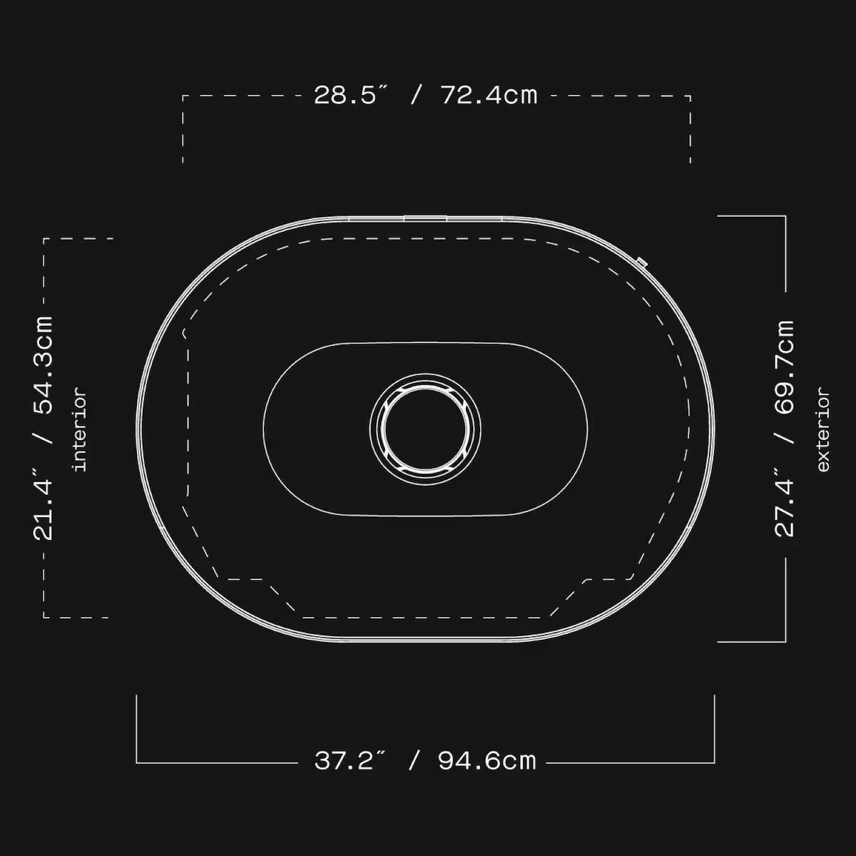 Gozney Dome Gen 2 Propane Pizza Oven - Off Black - GMPOBUS1625