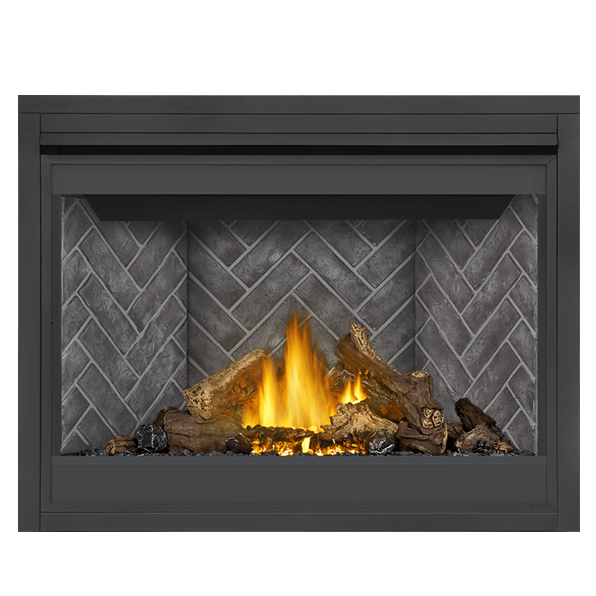 Napoleon Ascent 46 with Westminster herringbone brick panels