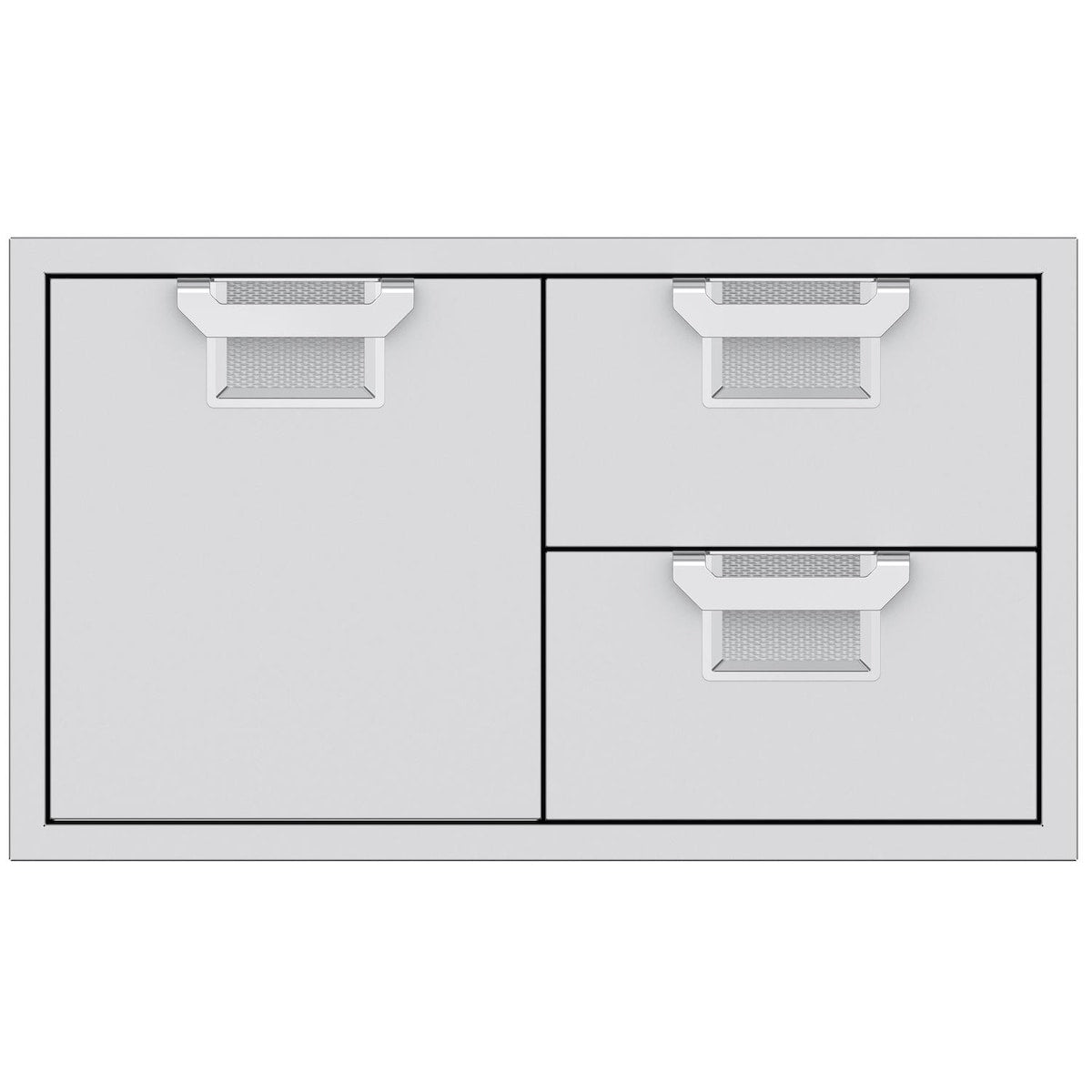 Aspire By Hestan 36-Inch Double Drawer And Single Storage Door Combo