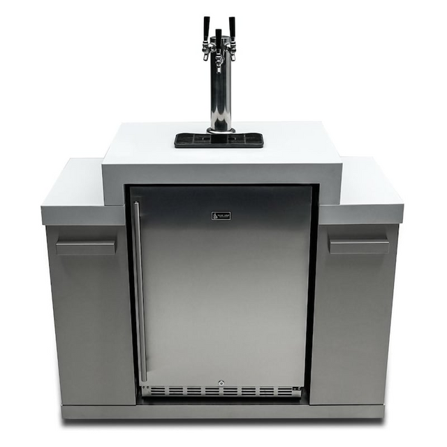 Mont Alpi Outdoor Rated Triple Tap Kegerator Cabinet Module - MA-KEG