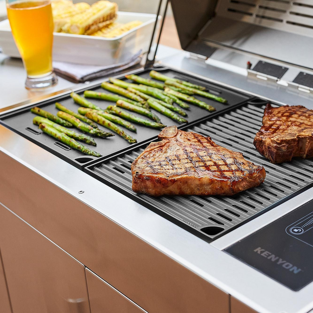Kenyon Texan Freestanding Outdoor Electric Grill - IntelliKEN Touch 3000 Watt - 240V